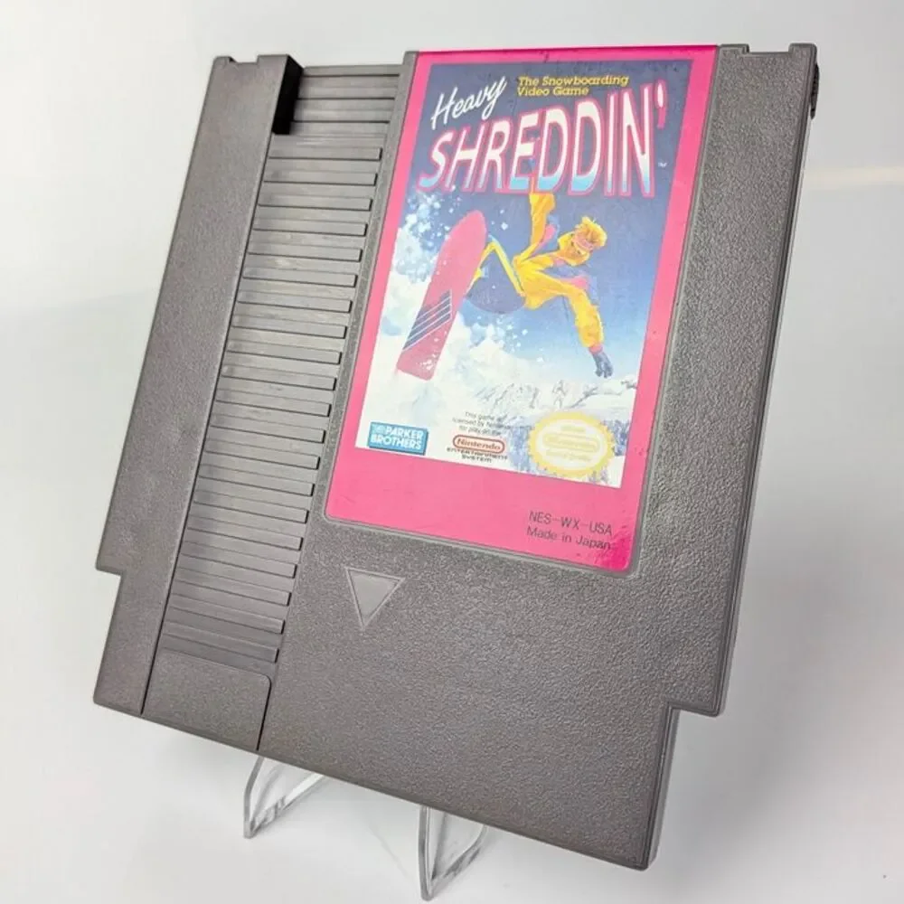 Heavy Shreddin' - Authentic and Tested - NES